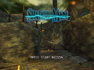 Shadow Man title screen for Nintendo 64